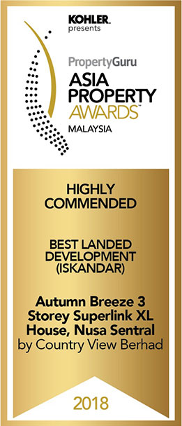 Highly Commended - Best Landed Development (Iskandar)